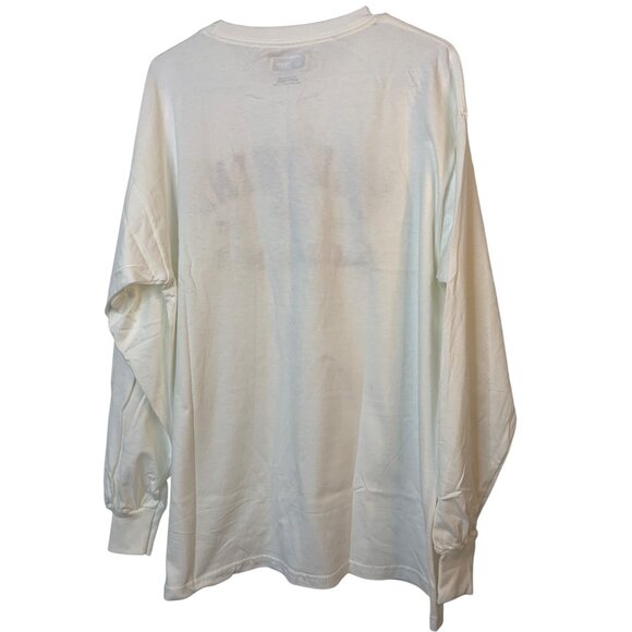 NFL Miami Dolphins Long Sleeve T-Shirt Mens L White Cotton RAA10421 New - Picture 7 of 7